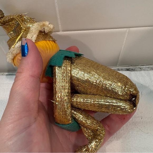 Vintage “Knee Hugger” Elf or Pixie Christmas Ornament - Picture 6 of 9